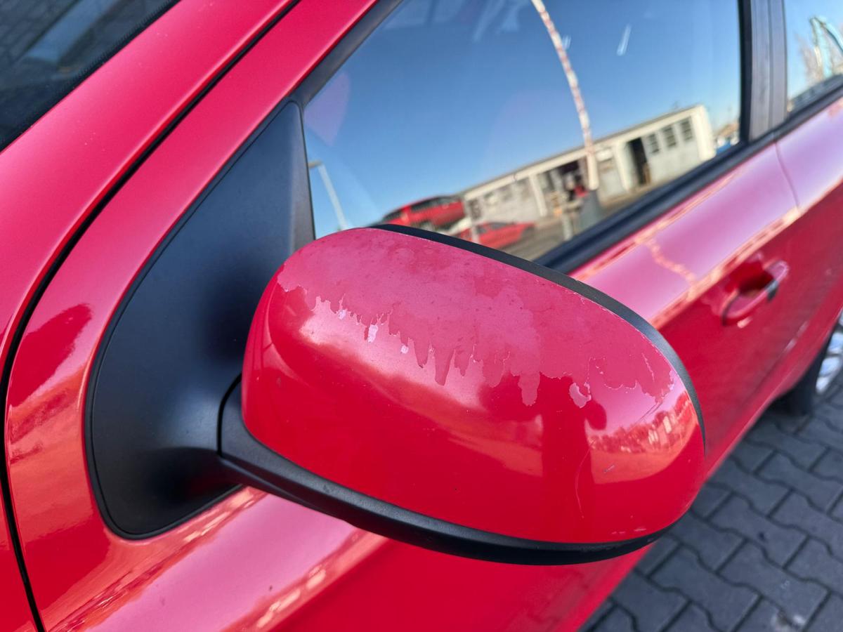 Hyundai I20 PB original Außenspiegel links elektr klappbar BH Electric Red BJ09